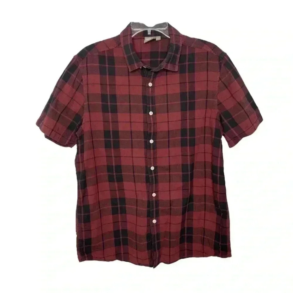 ASOS DESIGN stretch slim poplin check shirt